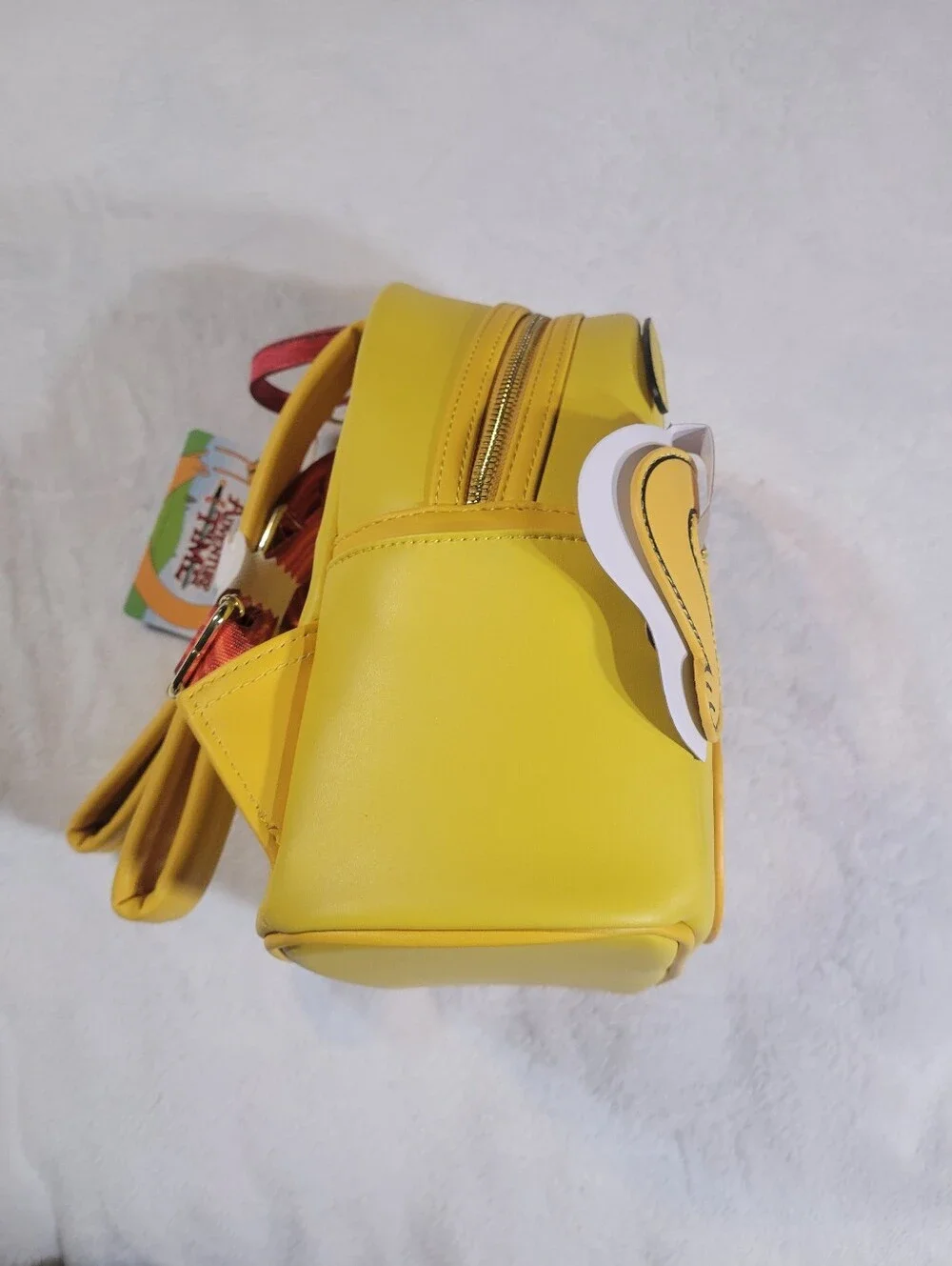 Adventure Time Jake Cosplay Loungefly Makin Bacon Pancakes Mini Backpack NWT